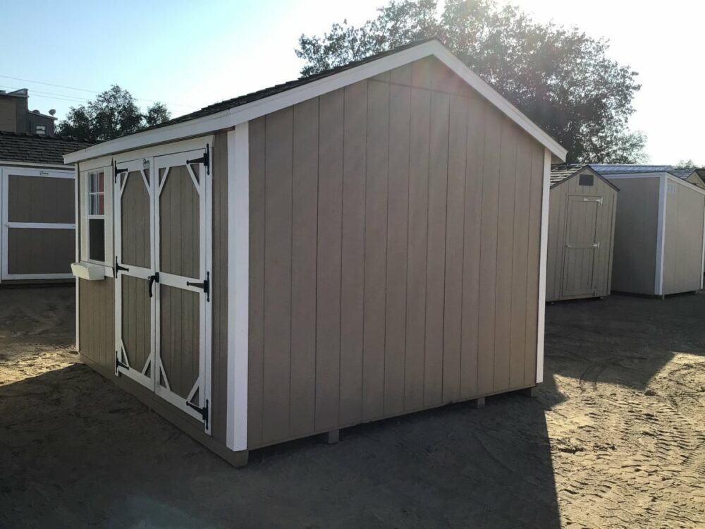 Beige 10x12 Ranch Elite shed