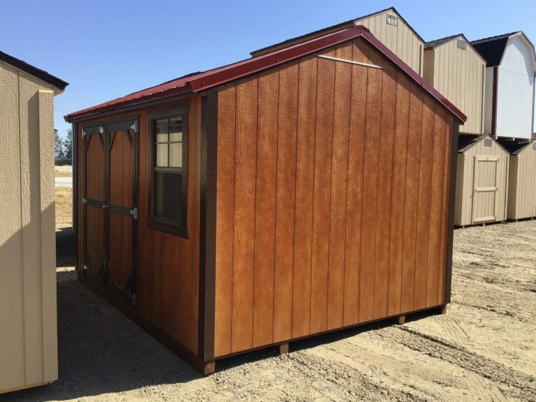 Brown 10x12 Ranch Tall shed
