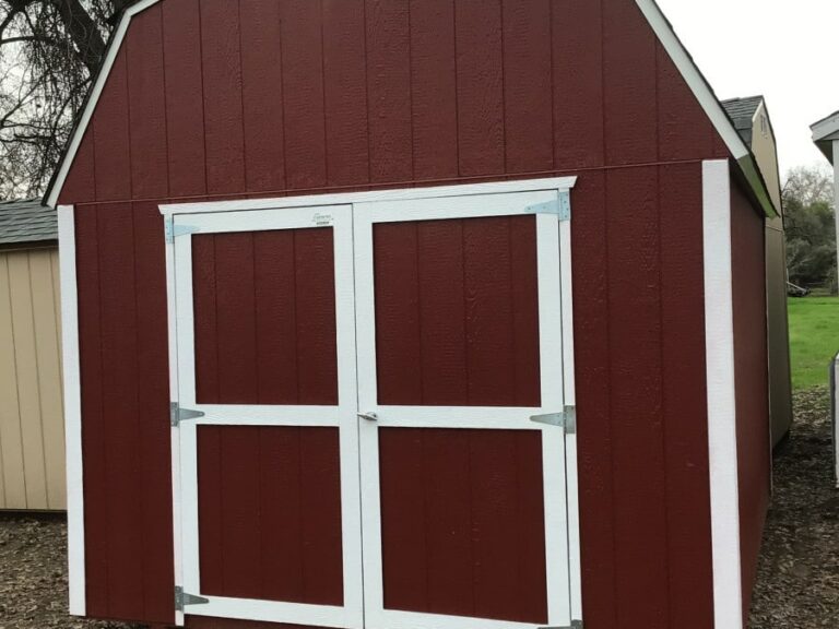 Red 10x12 Stor-Max shed