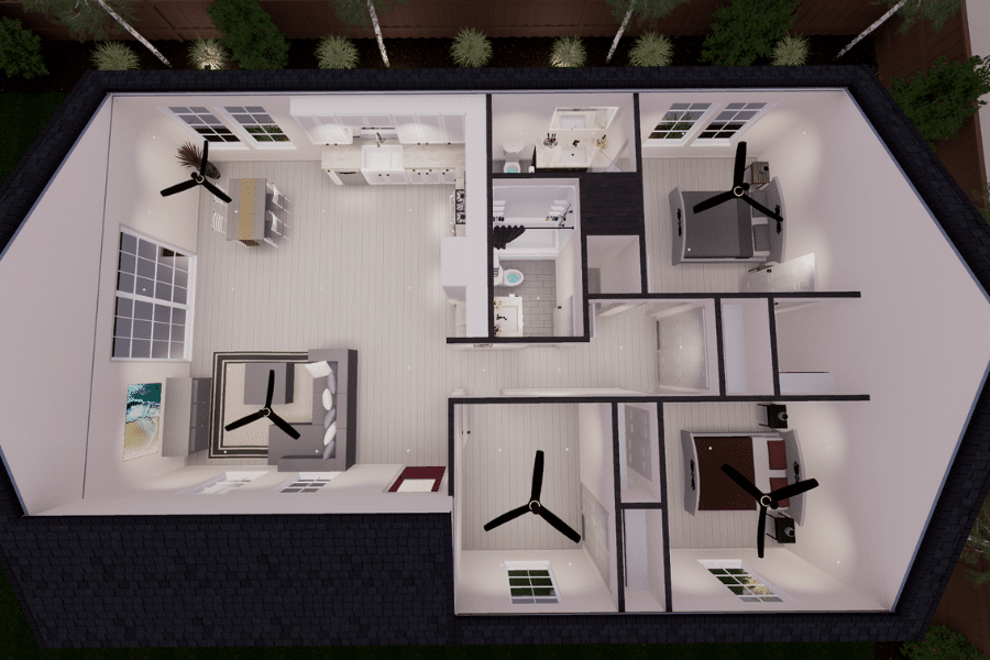 ADU floor plan