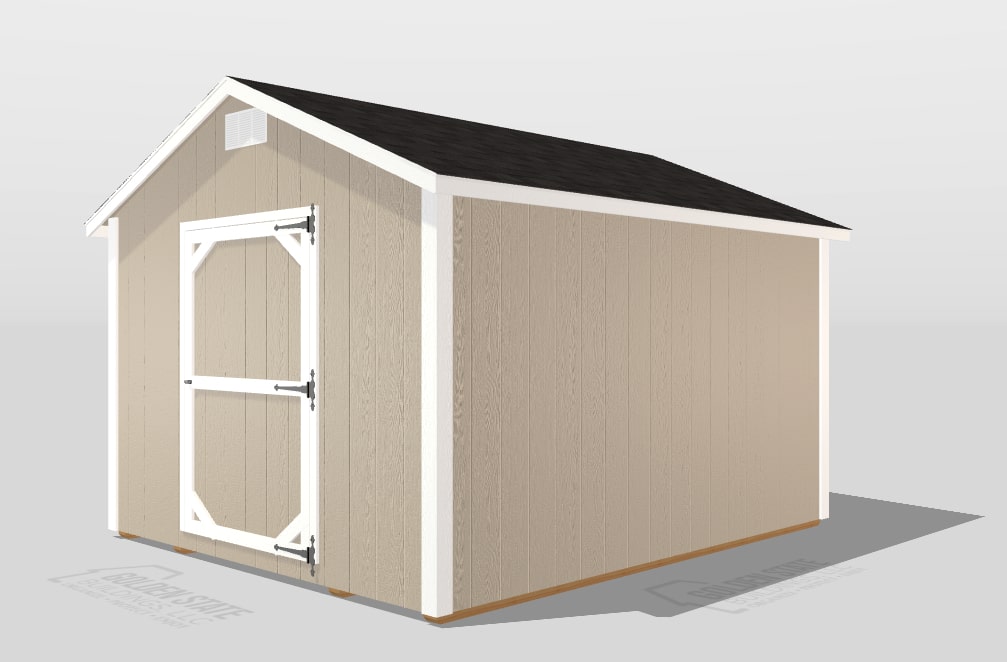 Rancher shed 3d builder concept