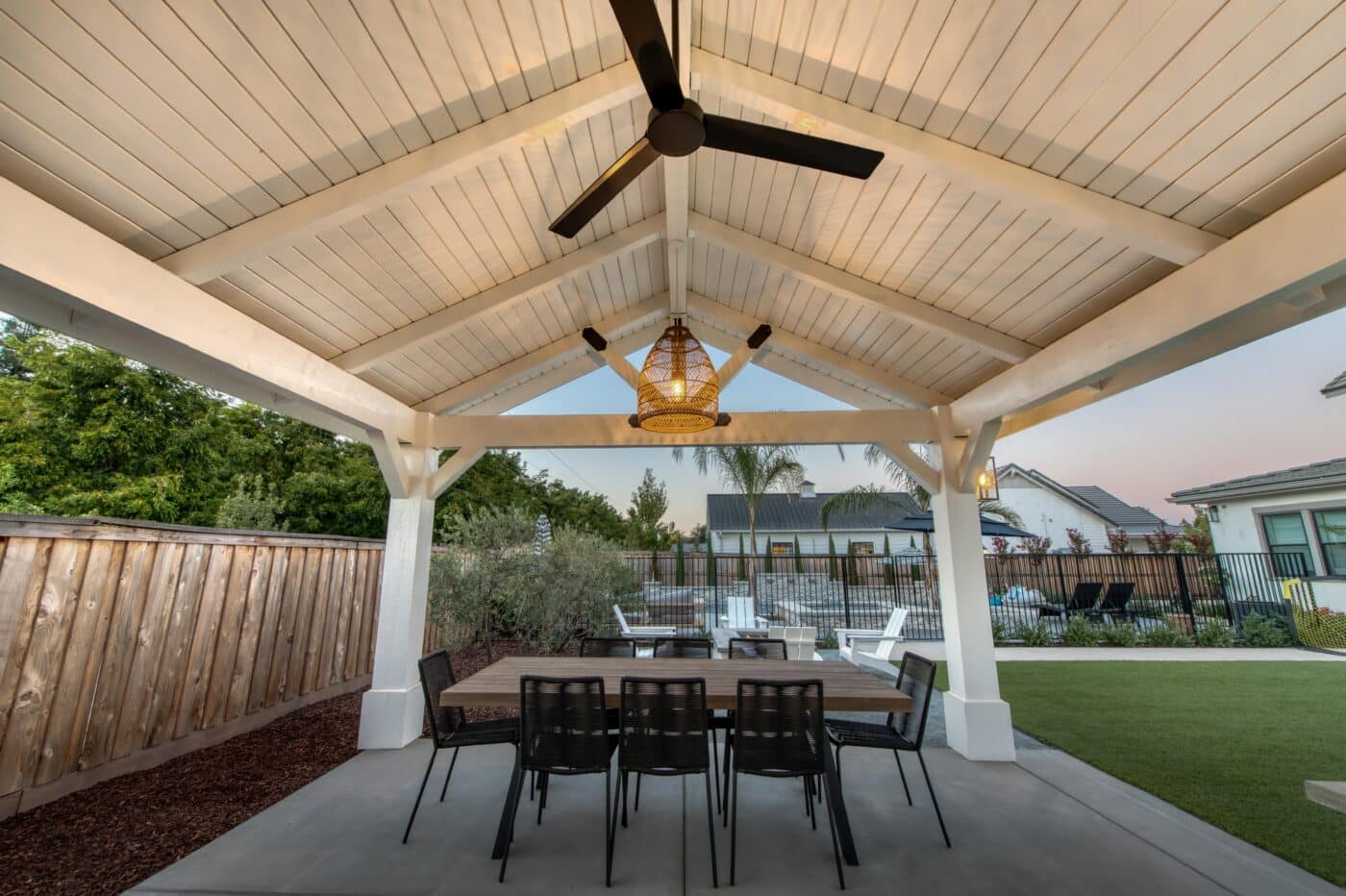 pavilion roofing material