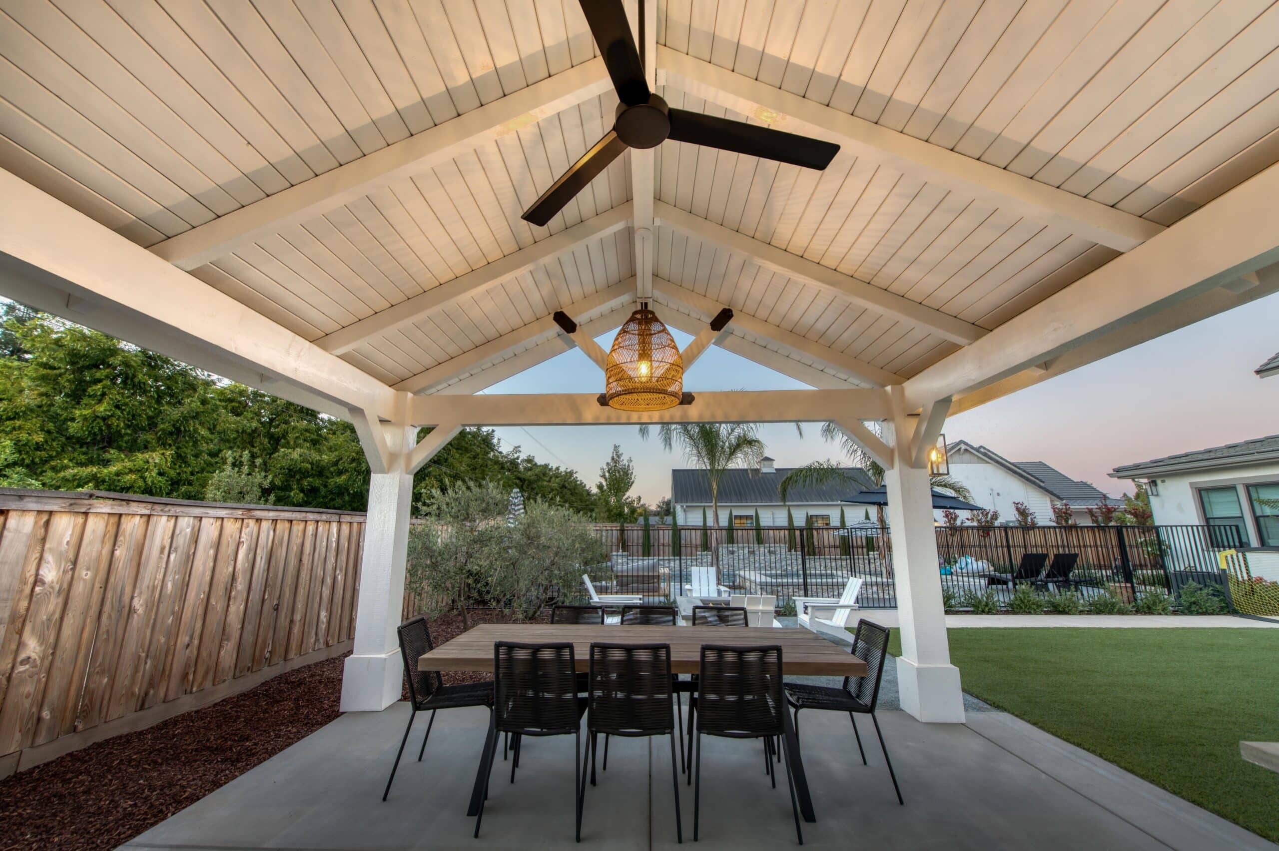 pavilion roofing material