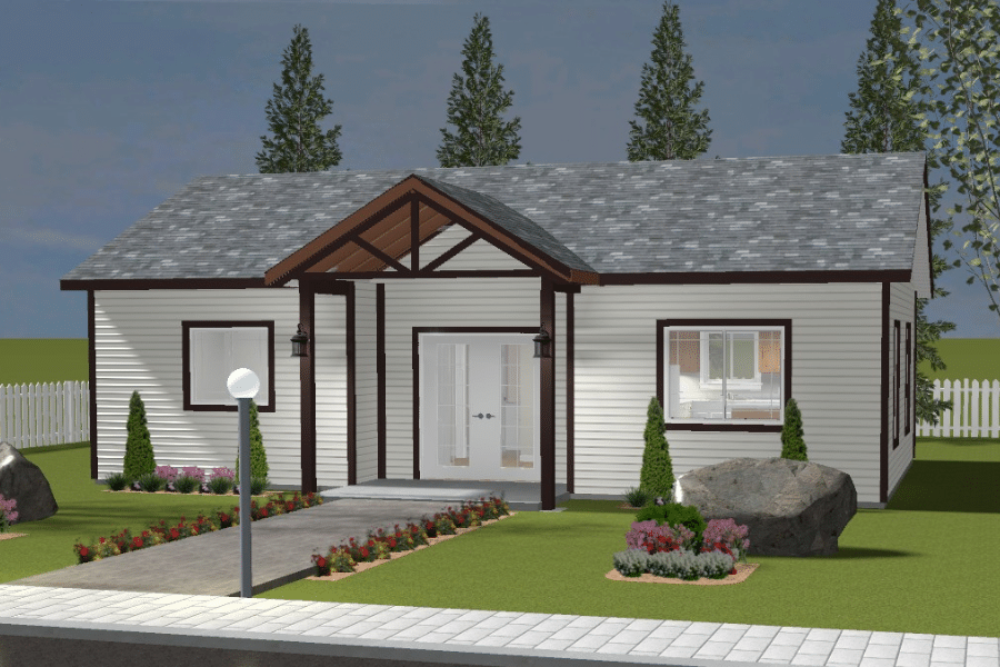 white millerton manor 792 square feet ADU